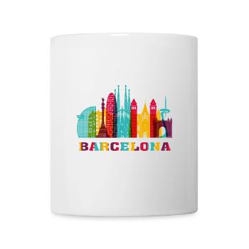 Barcelona City Skyline Spain Landmark - Mug - white - Front