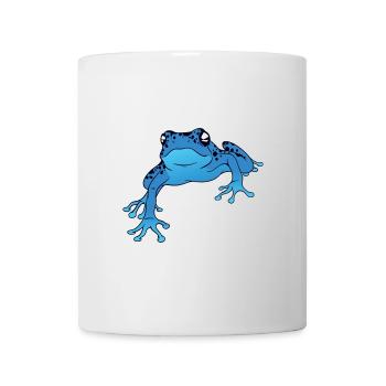 Pfeilgiftfrosch Design / Geschenk - Tasse - Weiß - Vorne