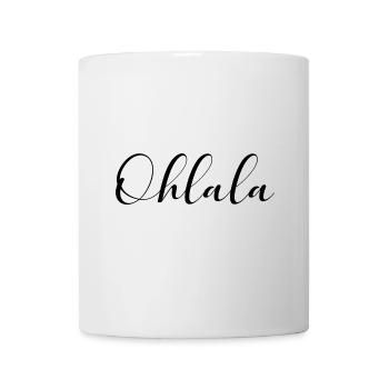Ohlala Oh LaLa Paris France romance gift - Mug - white - Front