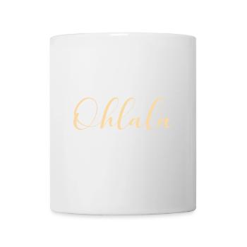 Ohlala Oh LaLa Paris France Romantic Gift - Mug - white - Front