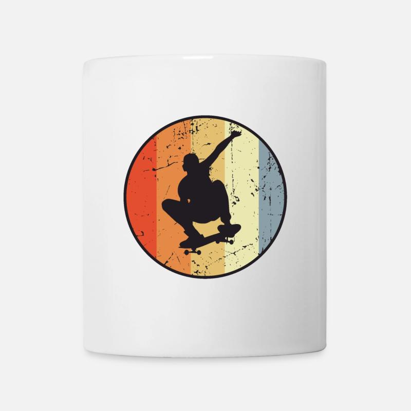Skateboarden - Tasse - Weiß