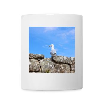 Möwe Norddeutschland - Tasse - Weiß - Vorne