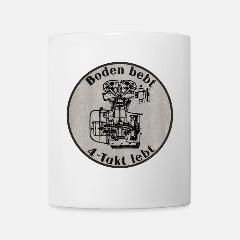 Ground trembles - 4-stroke lives - Mug - white