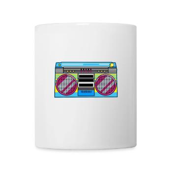 Ghetto blaster - Mug - white - Front