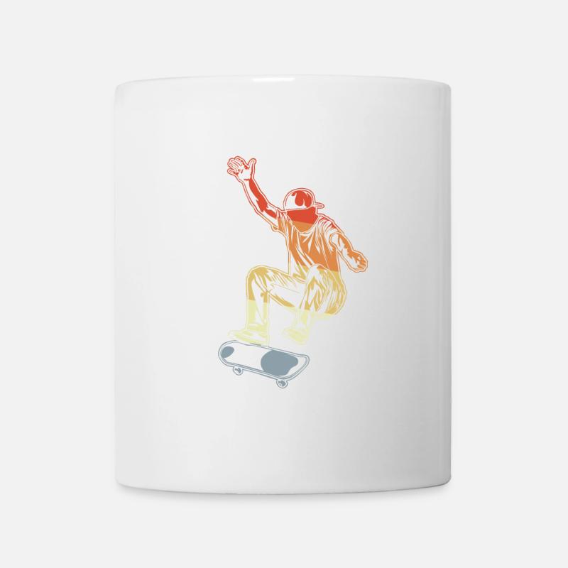 Skateboarding - Mug - white