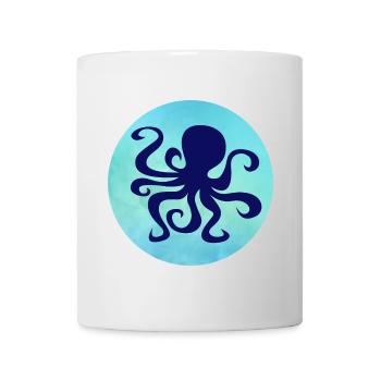 Octopus Octopus Octopus Sea Ocean Summer - Mug - white - Front