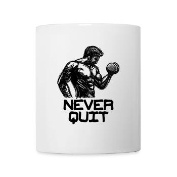 Motivation fitness training bodybuilder workout - Mug - white - Front