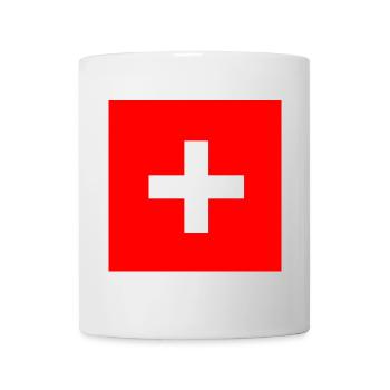 Switzerland Swiss Flag Flag Gift - Mug - white - Front