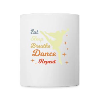 Eat Sleep Dance Repeat - Mug - white - Front