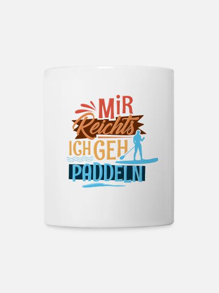 Stand Up Paddling - Tasse - Weiß