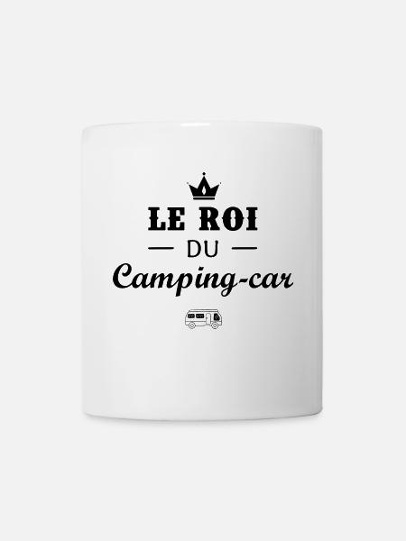 Le Roi du Camping-car - Mug blanc - blanc