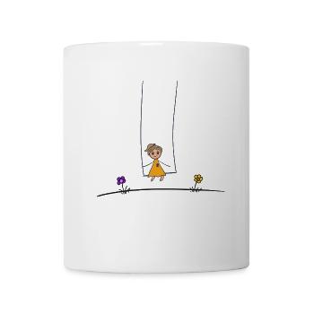 Schaukel - Tasse - Weiß - Vorne