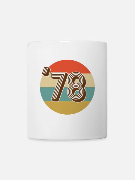 1978 Vintage Jahrgang - Tasse - Weiß