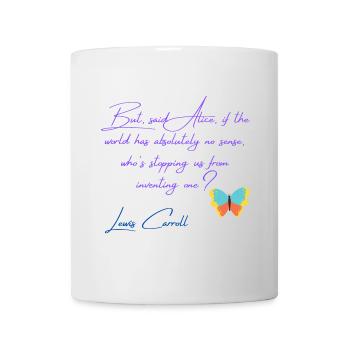 Alice in Wonderland Quote - Mug - white - Front