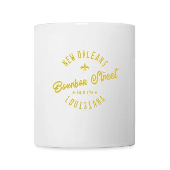 New Orleans Bourbon Street Jazz - Mug - white - Front