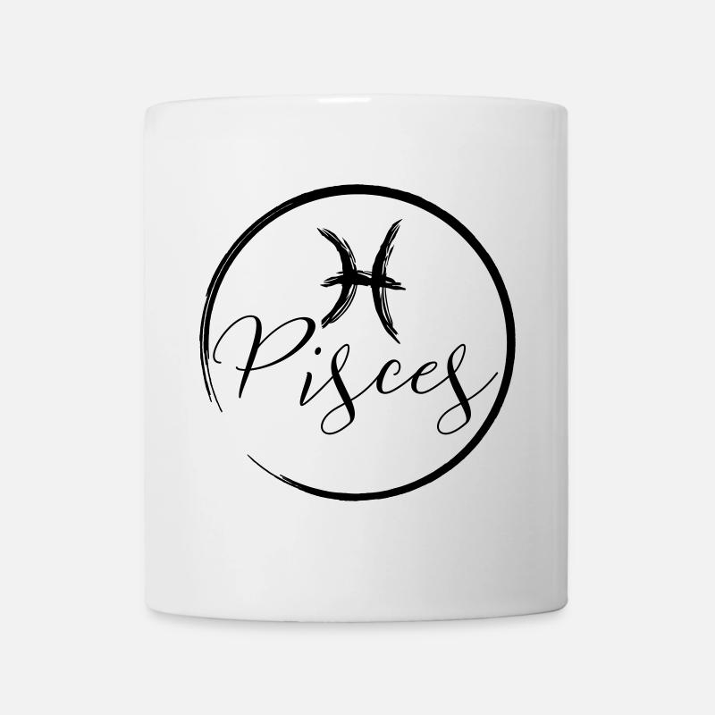Horoscope Poissons - Mug blanc - blanc