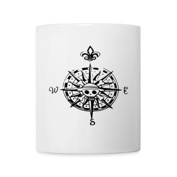 op compas compass - Mug - white - Front