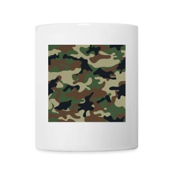 Wallpapered traditional camouflage patterns - Mug - white - Front