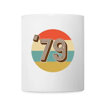 1979 Vintage Jahrgang - Tasse - Weiß - Vorne