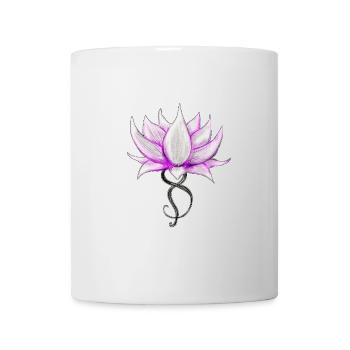 Lotus crown - Mug - white - Front