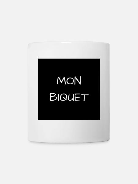 MON BIQUET - Mug blanc - blanc