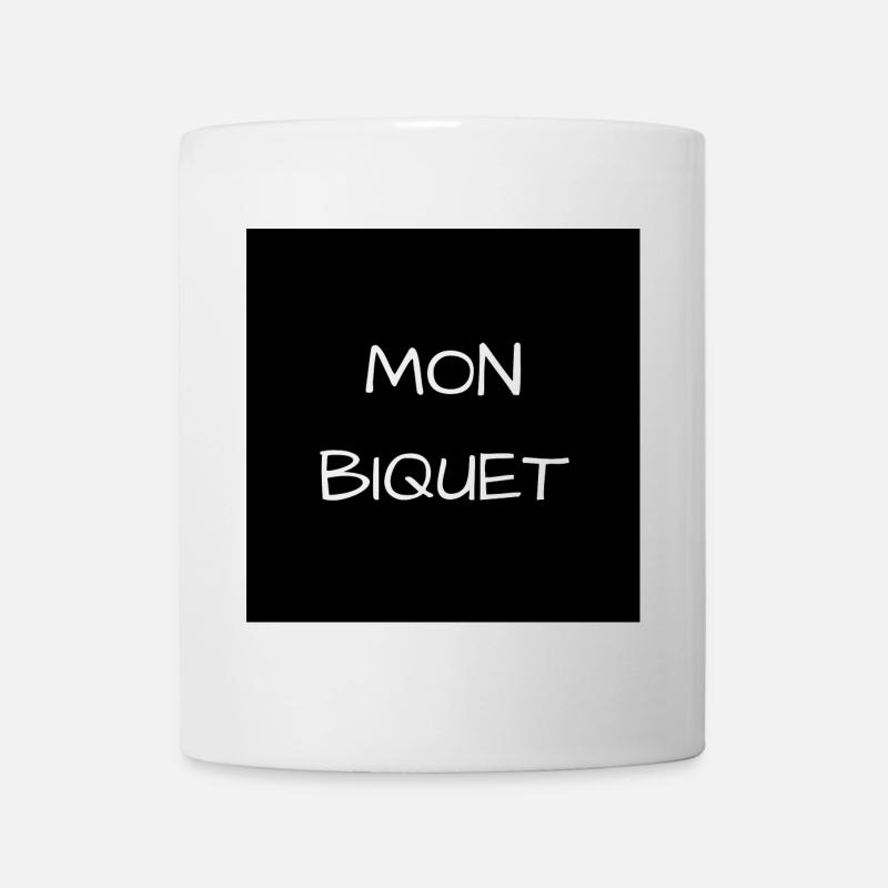 MON BIQUET - Mug blanc - blanc