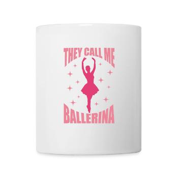 Ballet dancer - Mug - white - Front