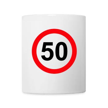 Pour tous ceux qui voient Abraham/Sarah à 50 ans # - Mug blanc - blanc - Devant