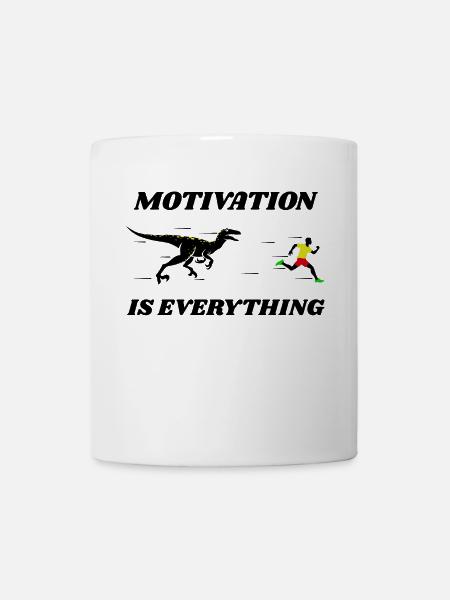 Motivation Sport Course Course Jogging Marathon - Mug blanc - blanc