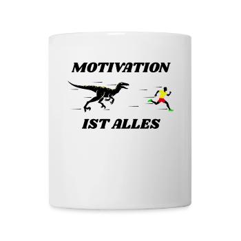 Lustig Sarkasmus Laufen Rennen Joggen Sport Spruch - Tasse - Weiß - Vorne