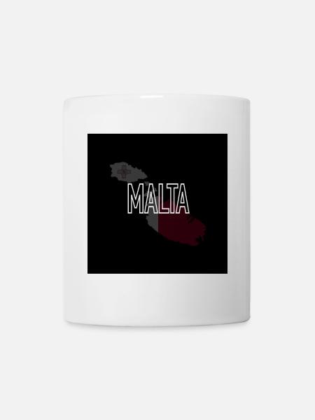 Malte - Mug blanc - blanc