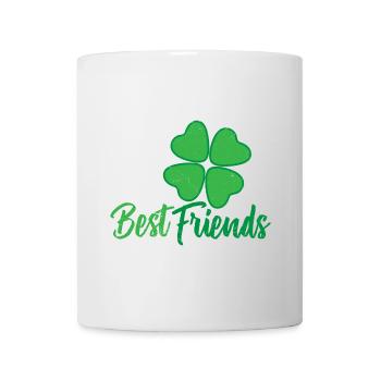 Friendship Best Friends Four-leaf clover - Mug - white - Front