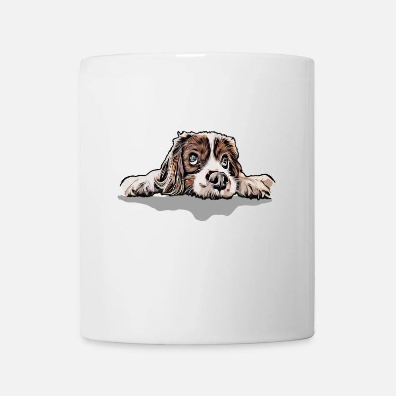 Cavalier King Charles Spaniel - Tasse - Weiß