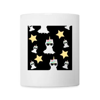 alpaga - Mug blanc - blanc - Devant