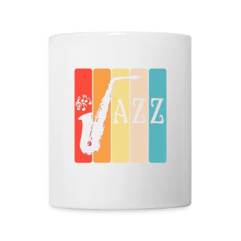 Jazz - Mug blanc - blanc - Devant