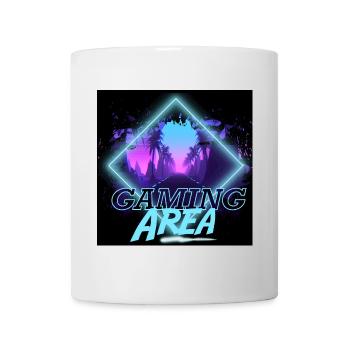Gaming Area - Tasse - Weiß - Vorne