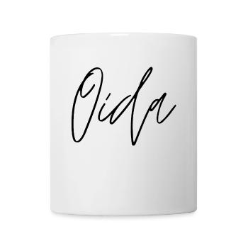 Oida - Tasse - Weiß - Vorne