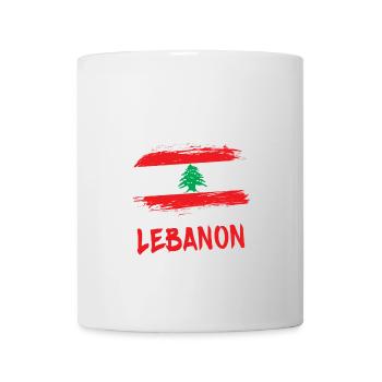 Team Lebanon Design / Gift Idea - Mug - white - Front