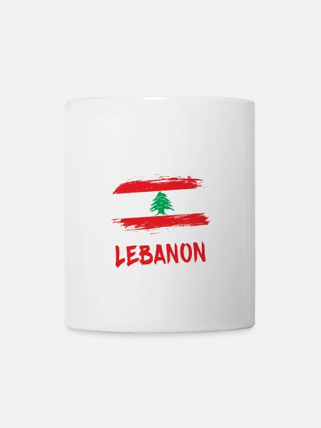 Équipe Liban Design / Idée cadeau - Mug blanc - blanc