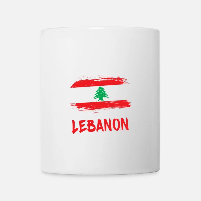 Équipe Liban Design / Idée cadeau - Mug blanc - blanc