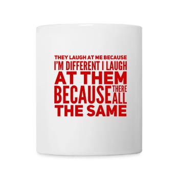 Sheeple make me laugh - Mug - white - Front
