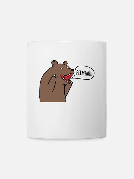 russian bear pelmeni gift russian roots - Mug - white