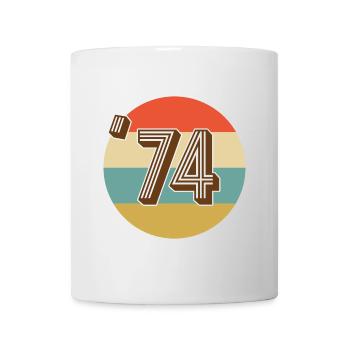 1974 Vintage Jahrgang - Tasse - Weiß - Vorne
