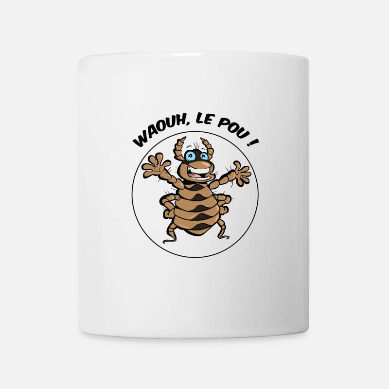 Wahou, der Pou - Tasse - Weiß