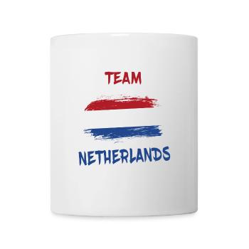 Design / idée cadeau Team Netherlands - Mug blanc - blanc - Devant