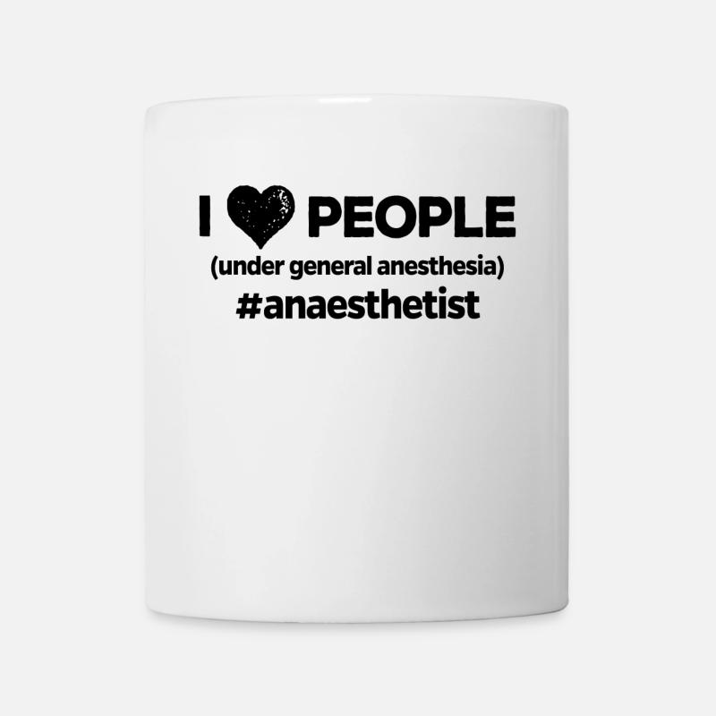 Anesthesia general anesthesia anesthetic surgery - Mug - white