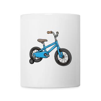 Children's Bike Training Wheels - Mug - white - Front