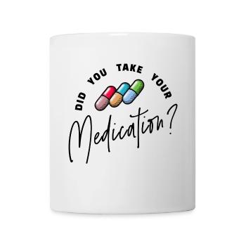 Pilules Infirmière Médecine Soins infirmiers - Mug blanc - blanc - Devant