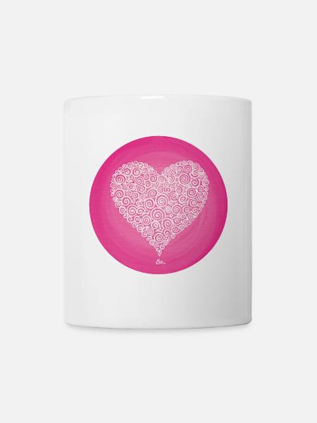 Herz des SeelenFriedens - Sonja Ariel von Staden - Tasse - Weiß