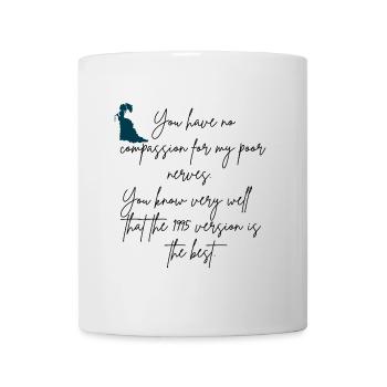 Humour Jane Austen - Mug blanc - blanc - Devant